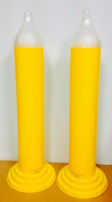เทียนพรรษา สีเหลือง ขนาดใหญ่ พร้อมหลอดไฟ - โรงงานรับขึ้นรูปอะคริลิค กู๊ดดีไซน์ อินเตอร์โมเดอร์น